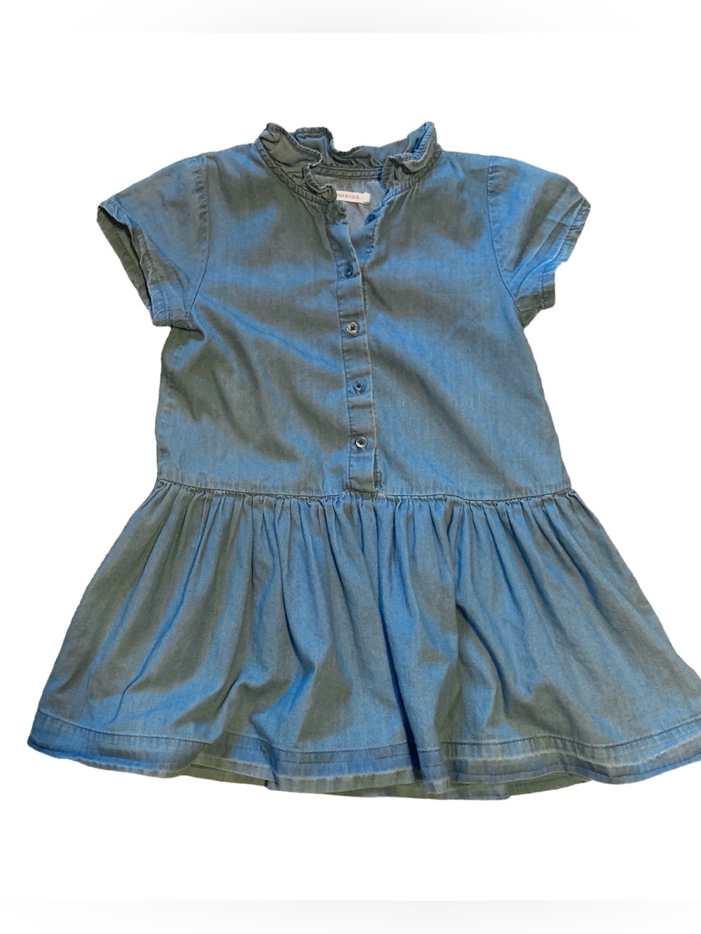 Monoprix Kids Chambray Shirt Dress